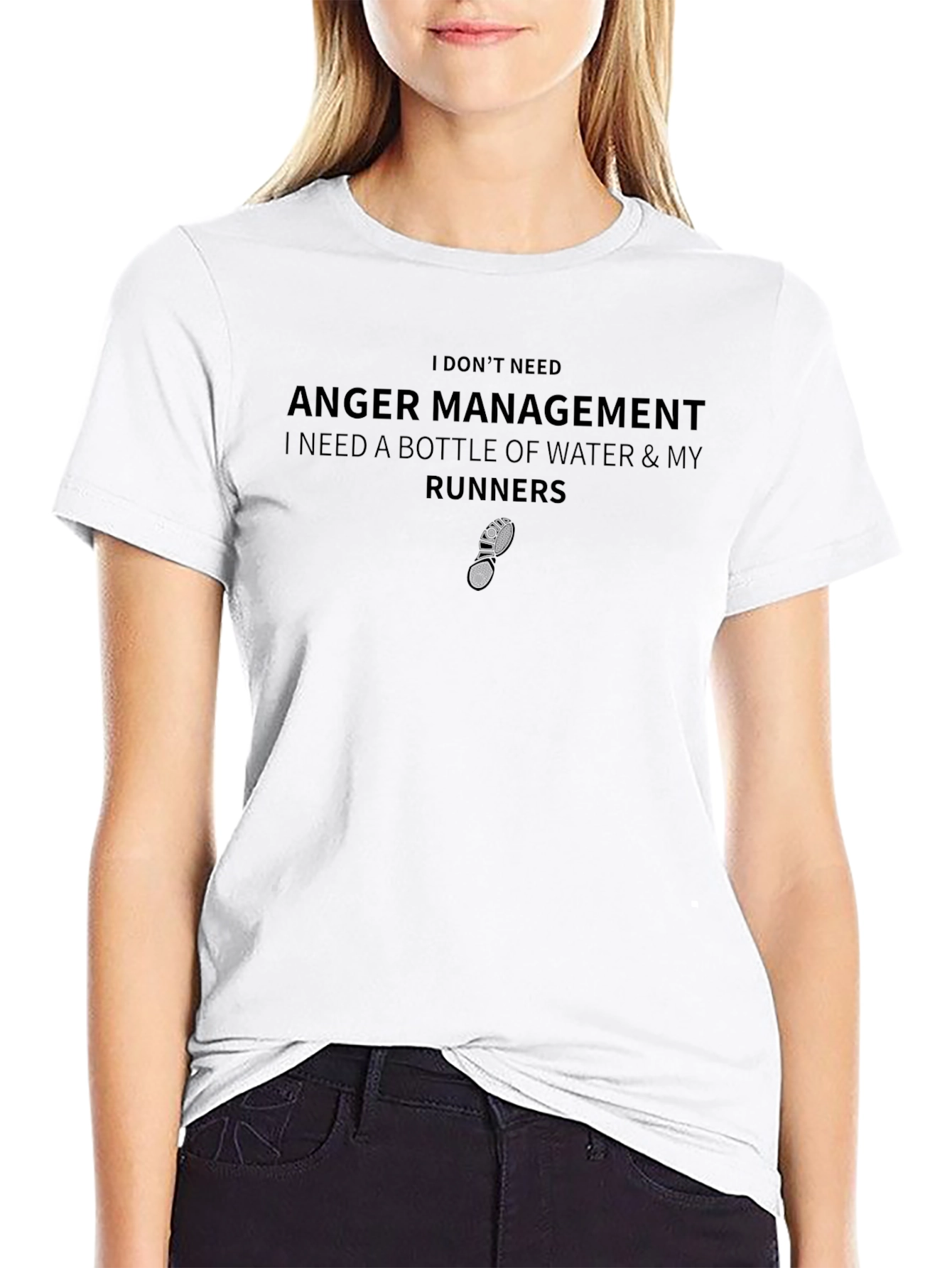 Funny Running T-Shirt: Anger Management Runner Gift