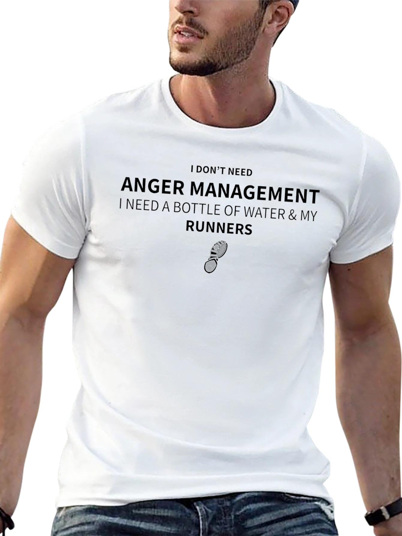 Funny Running T-Shirt: Anger Management Runner Gift
