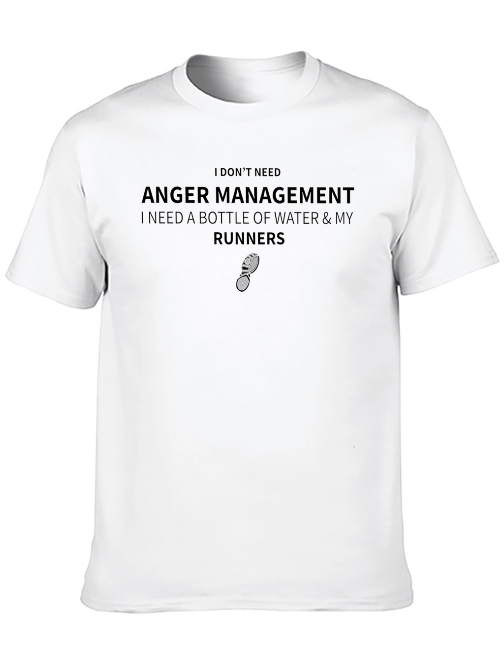 Funny Running T-Shirt: Anger Management Runner Gift