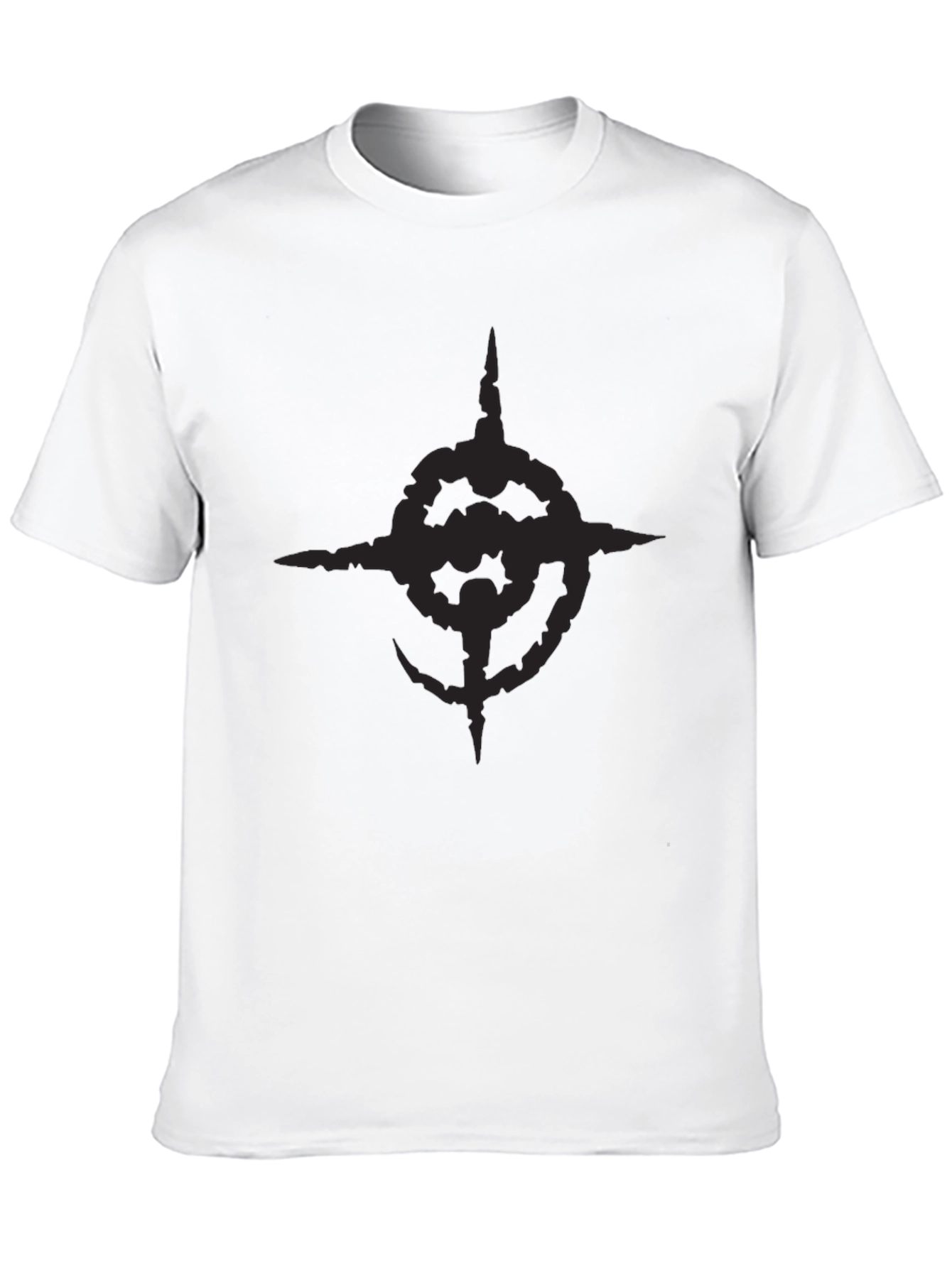 Dark Symbol Graphic Tee - Mens Short Sleeve Black Shirt