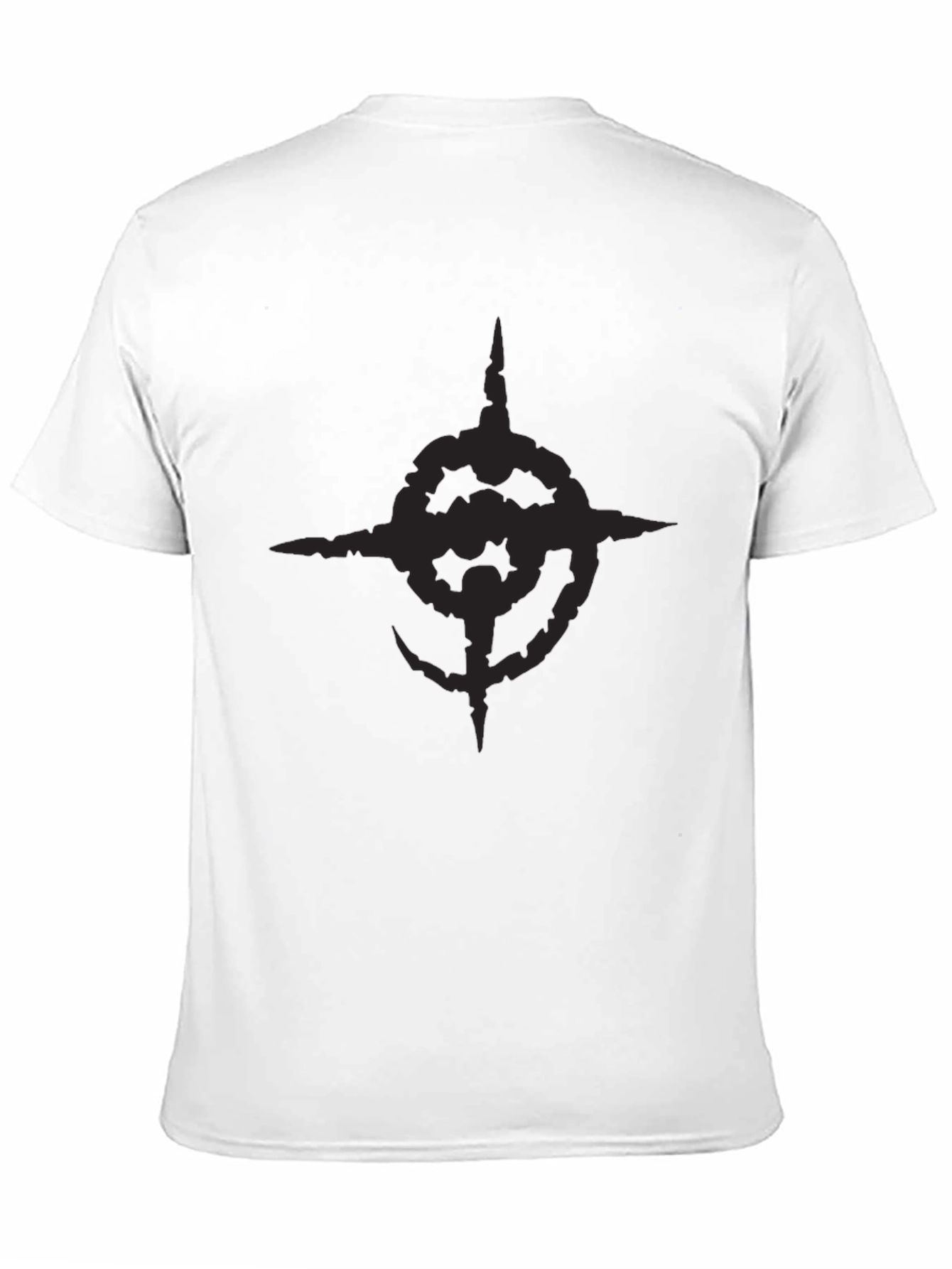 Dark Symbol Graphic Tee - Mens Short Sleeve Black Shirt