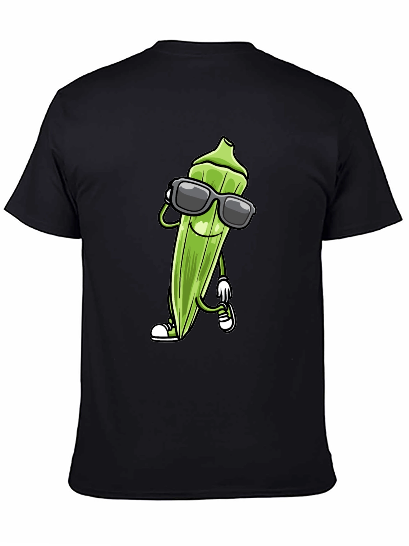 Cool Okra T-Shirt - Funny Vegetarian Vegetable Tee
