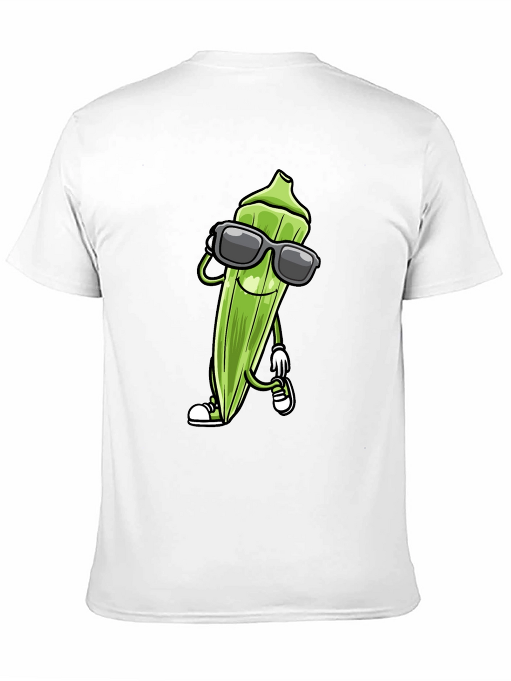 Cool Okra T-Shirt - Funny Vegetarian Vegetable Tee