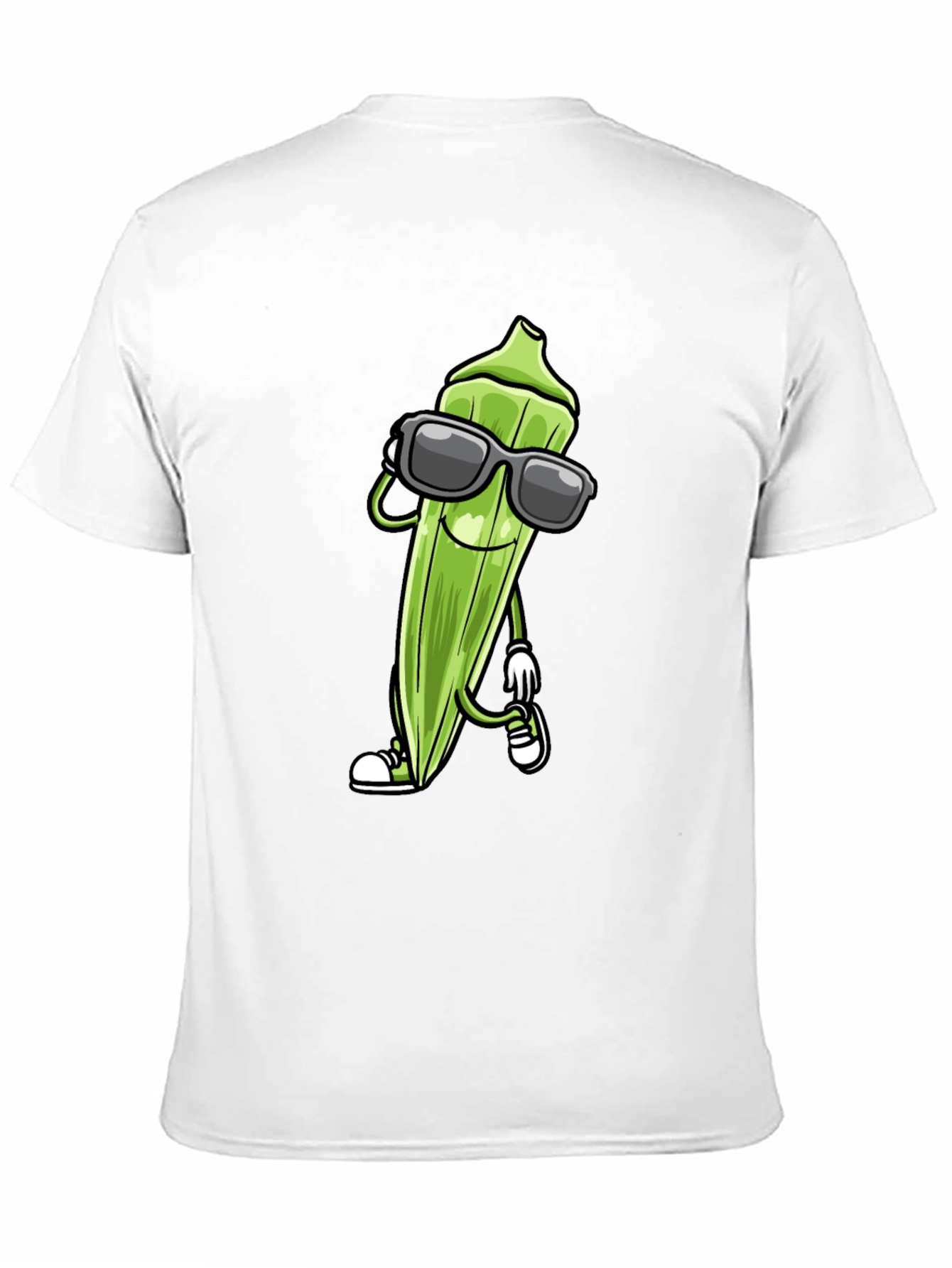 Cool Okra T-Shirt - Funny Vegetarian Vegetable Tee