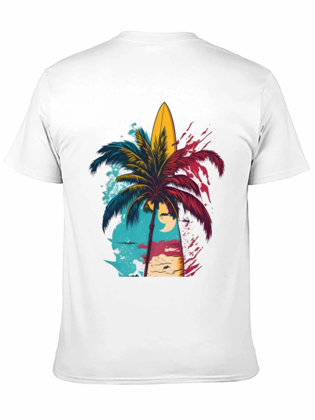 Island Vibes Graphic Tee - Black