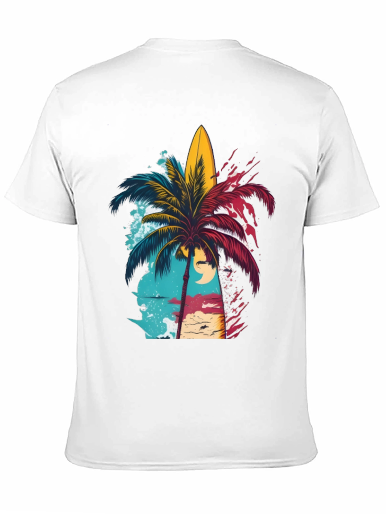 Island Vibes Graphic Tee - Black
