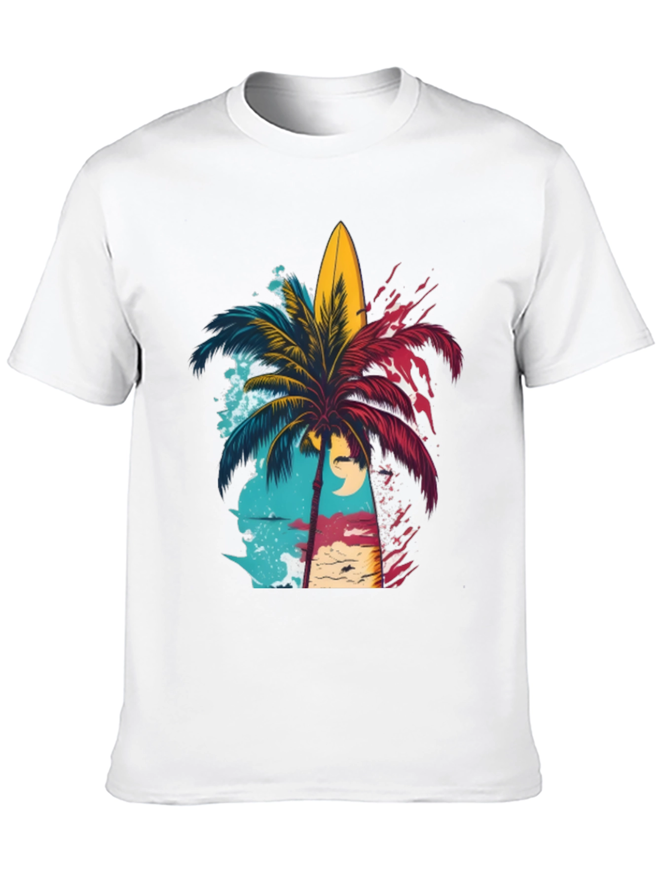 Island Vibes Graphic Tee - Black