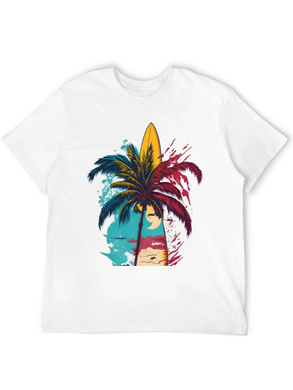 Island Vibes Graphic Tee - Black