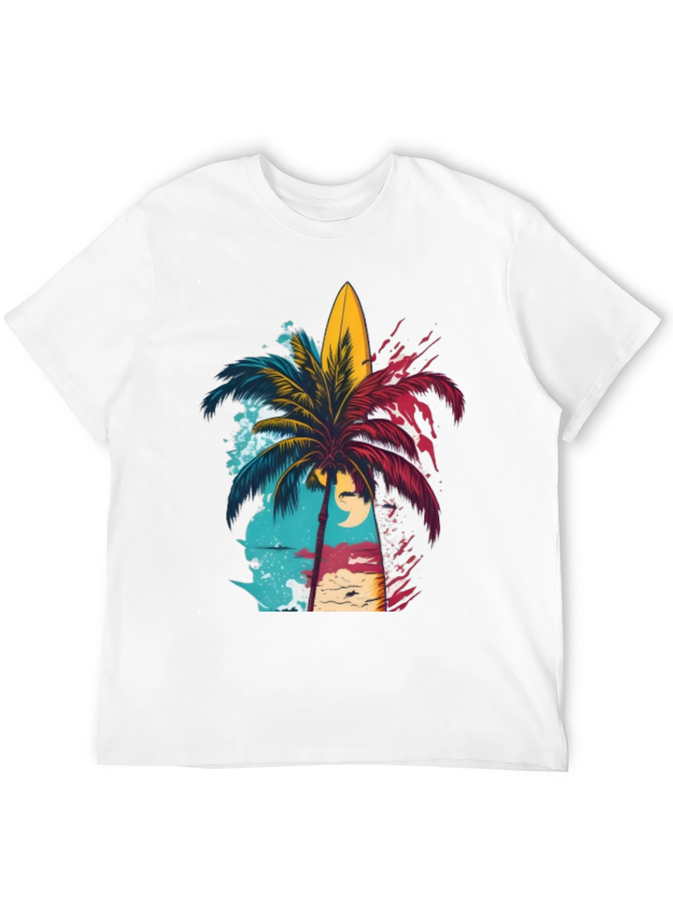 Island Vibes Graphic Tee - Black