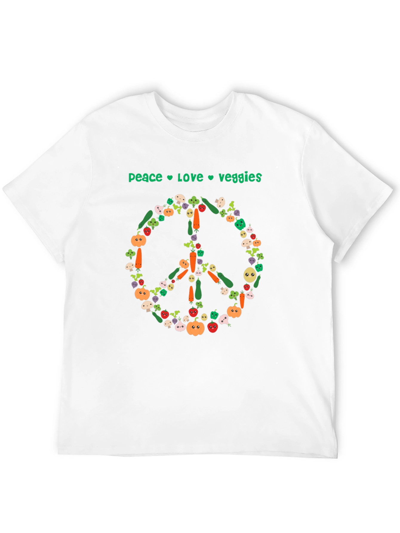 Peace Love Veggies T-Shirt