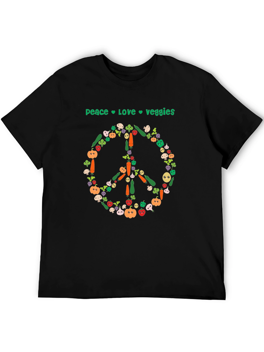 Peace Love Veggies T-Shirt