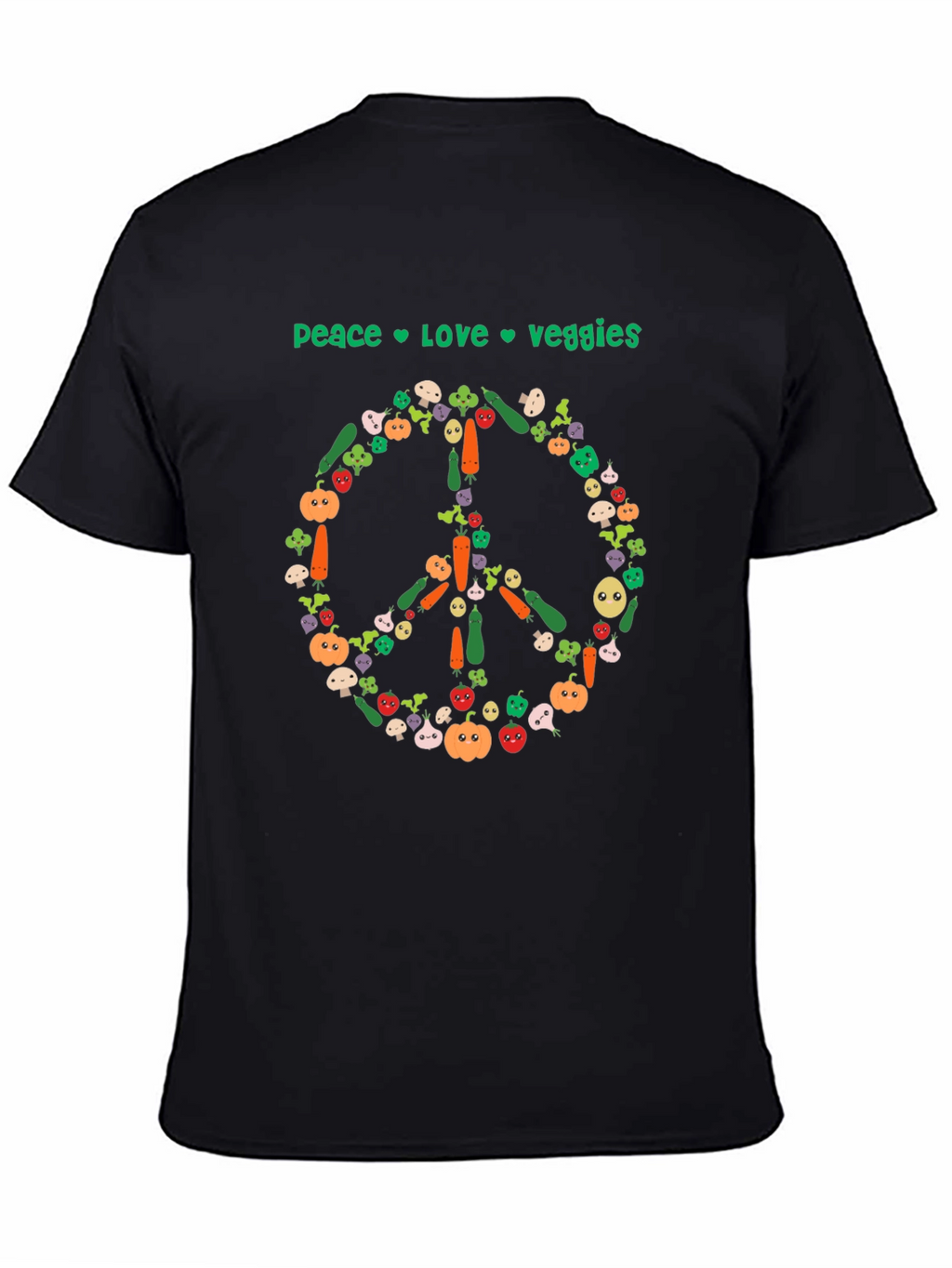 Peace Love Veggies T-Shirt