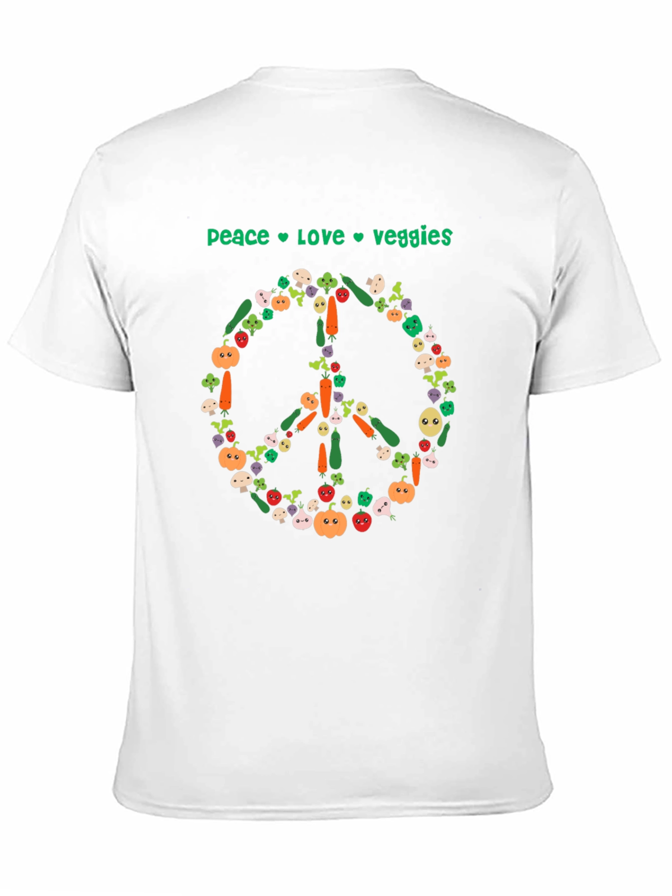 Peace Love Veggies T-Shirt