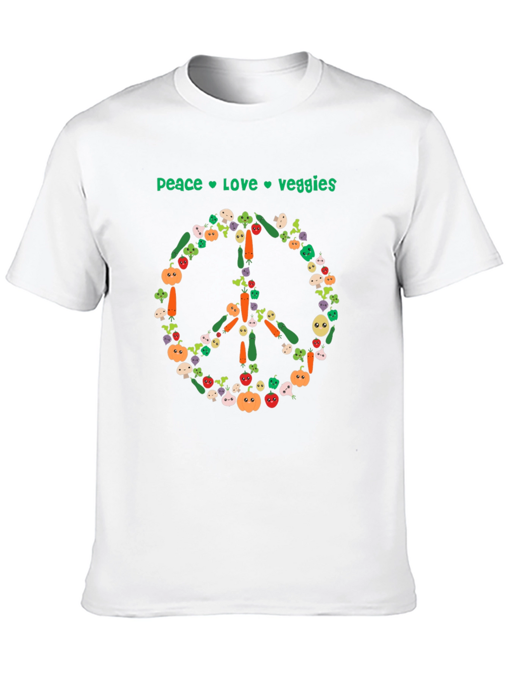 Peace Love Veggies T-Shirt