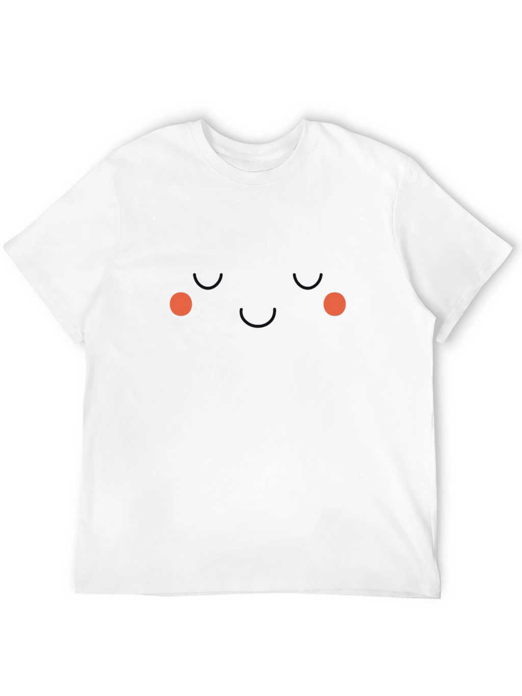 Funny Face Graphic Tee - Black Novelty T-Shirt