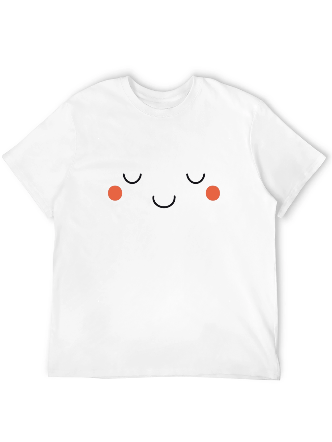 Funny Face Graphic Tee - Black Novelty T-Shirt