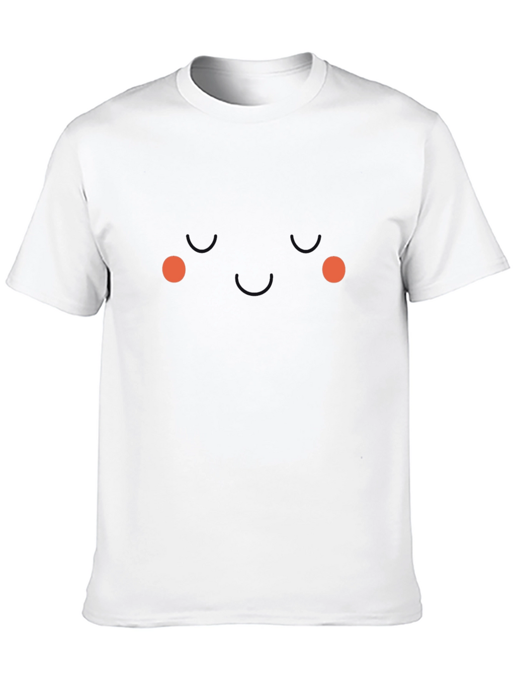 Funny Face Graphic Tee - Black Novelty T-Shirt