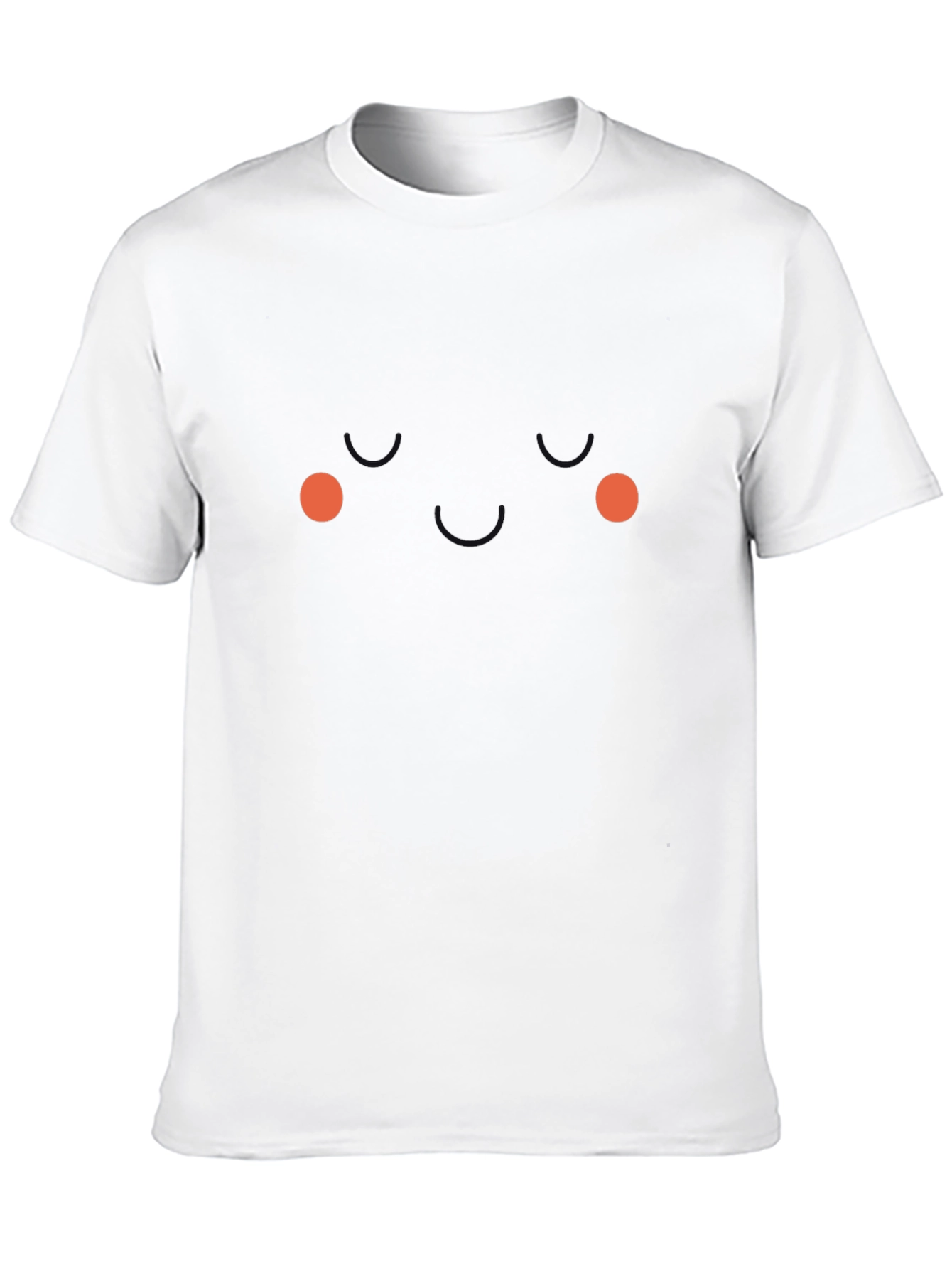 Funny Face Graphic Tee - Black Novelty T-Shirt