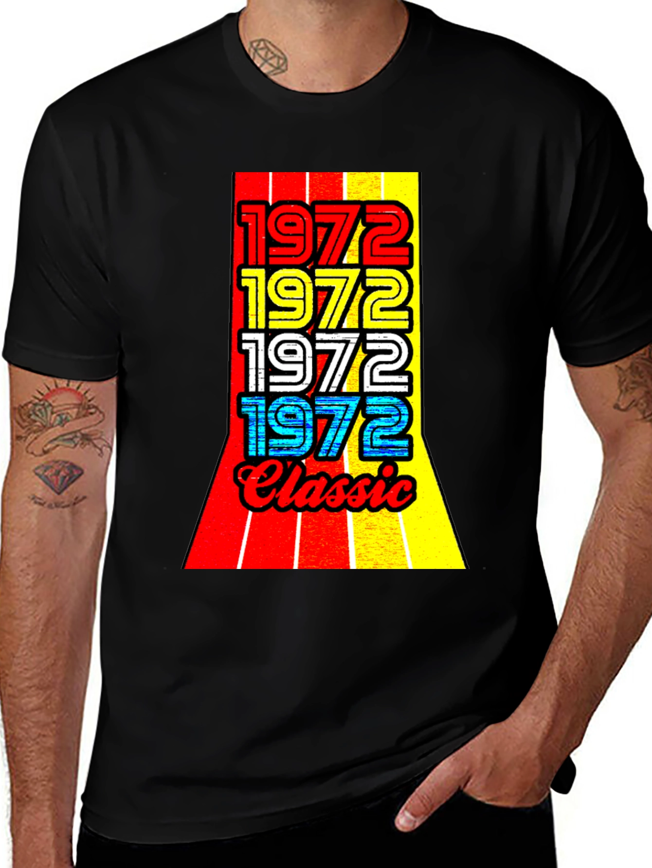 Vintage 1972 Classic Graphic T-Shirt