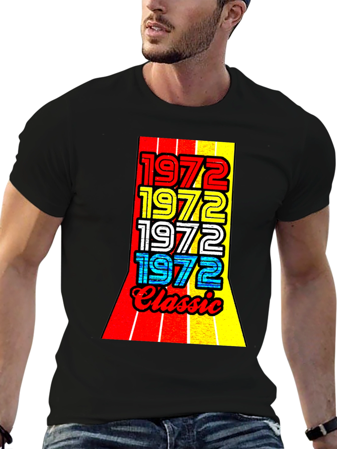 Vintage 1972 Classic Graphic T-Shirt