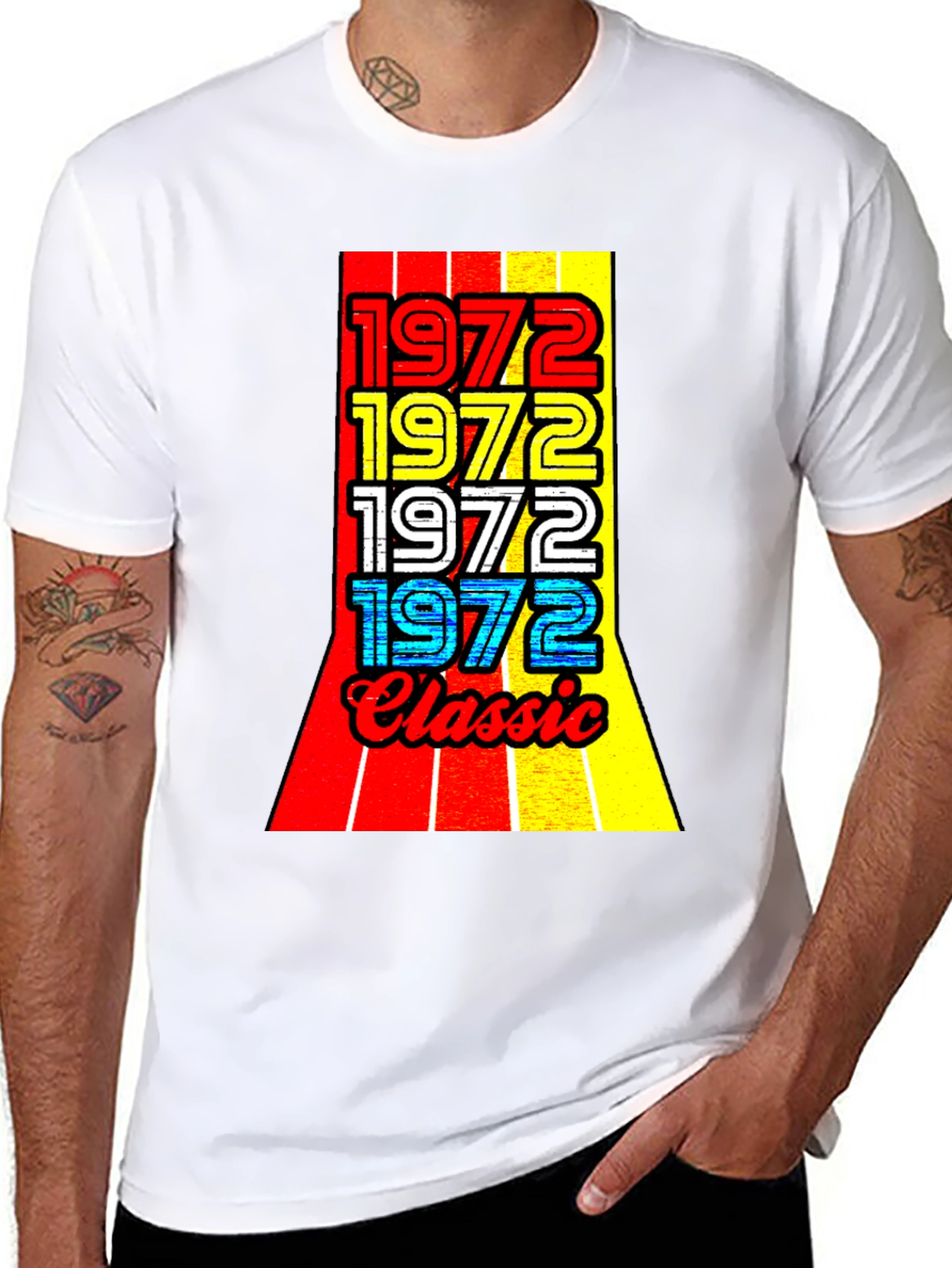 Vintage 1972 Classic Graphic T-Shirt