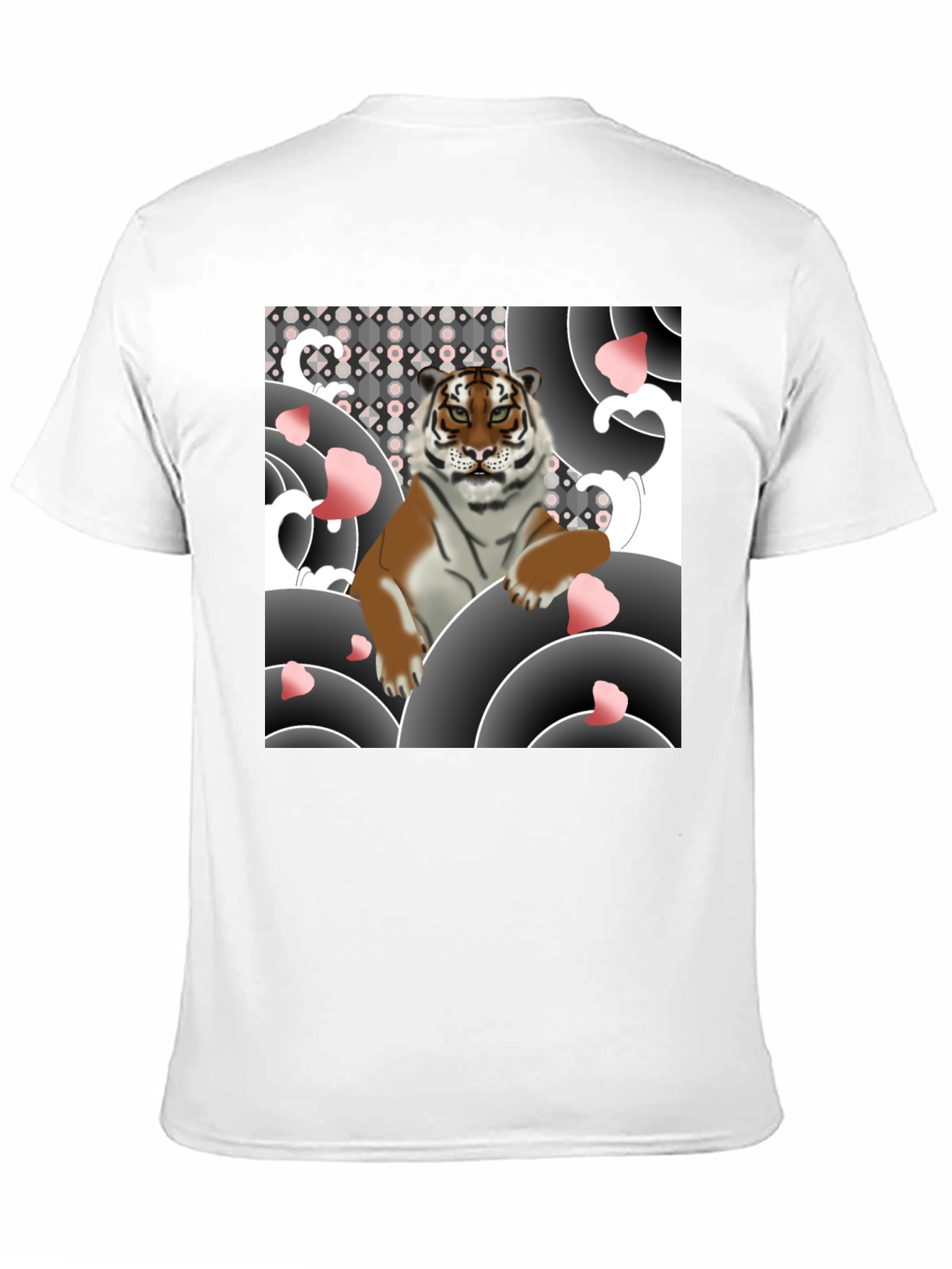Tiger Graphic Black T-Shirt