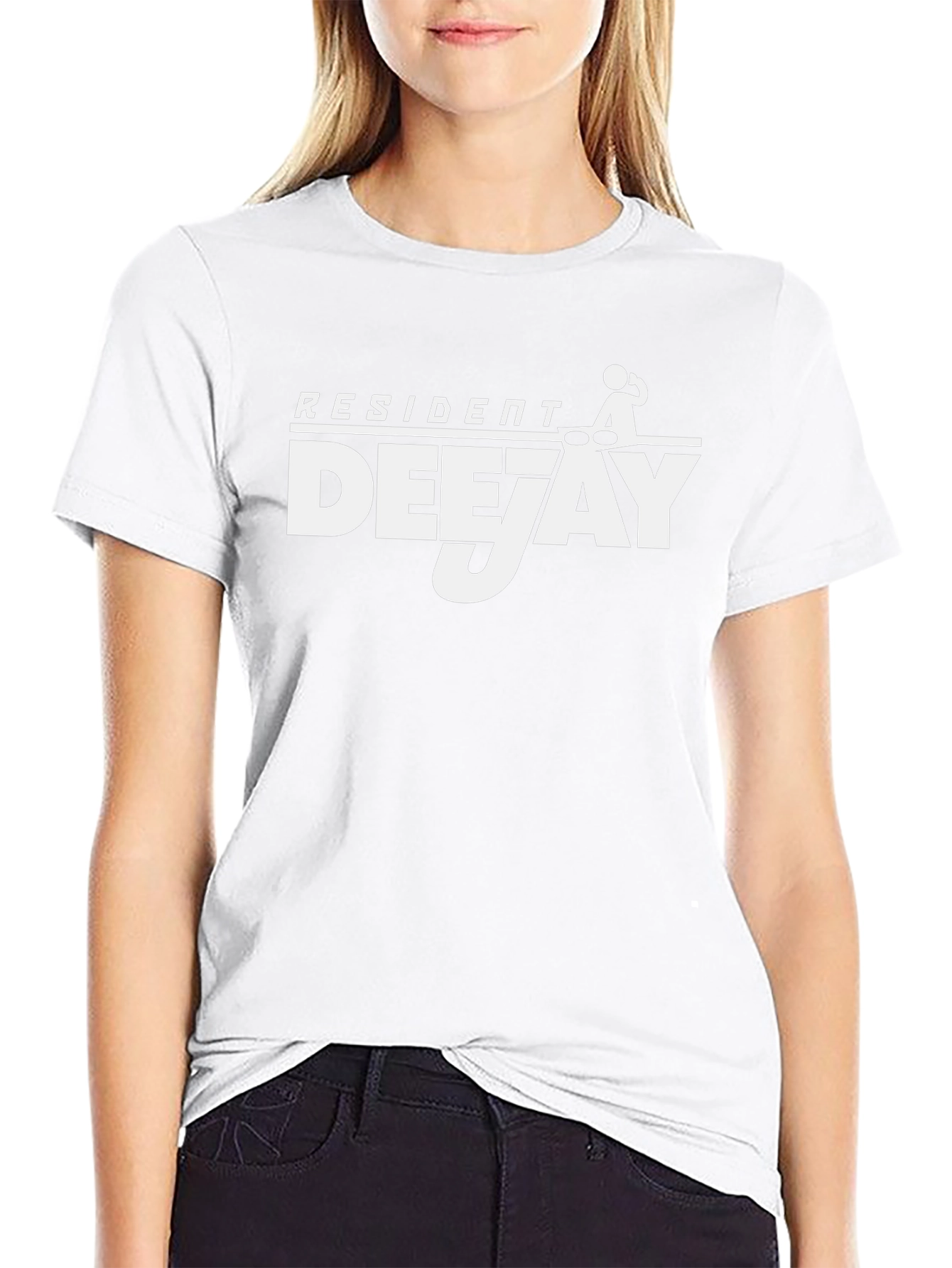 Resident Deejay Graphic Tee - Cool DJ Shirt