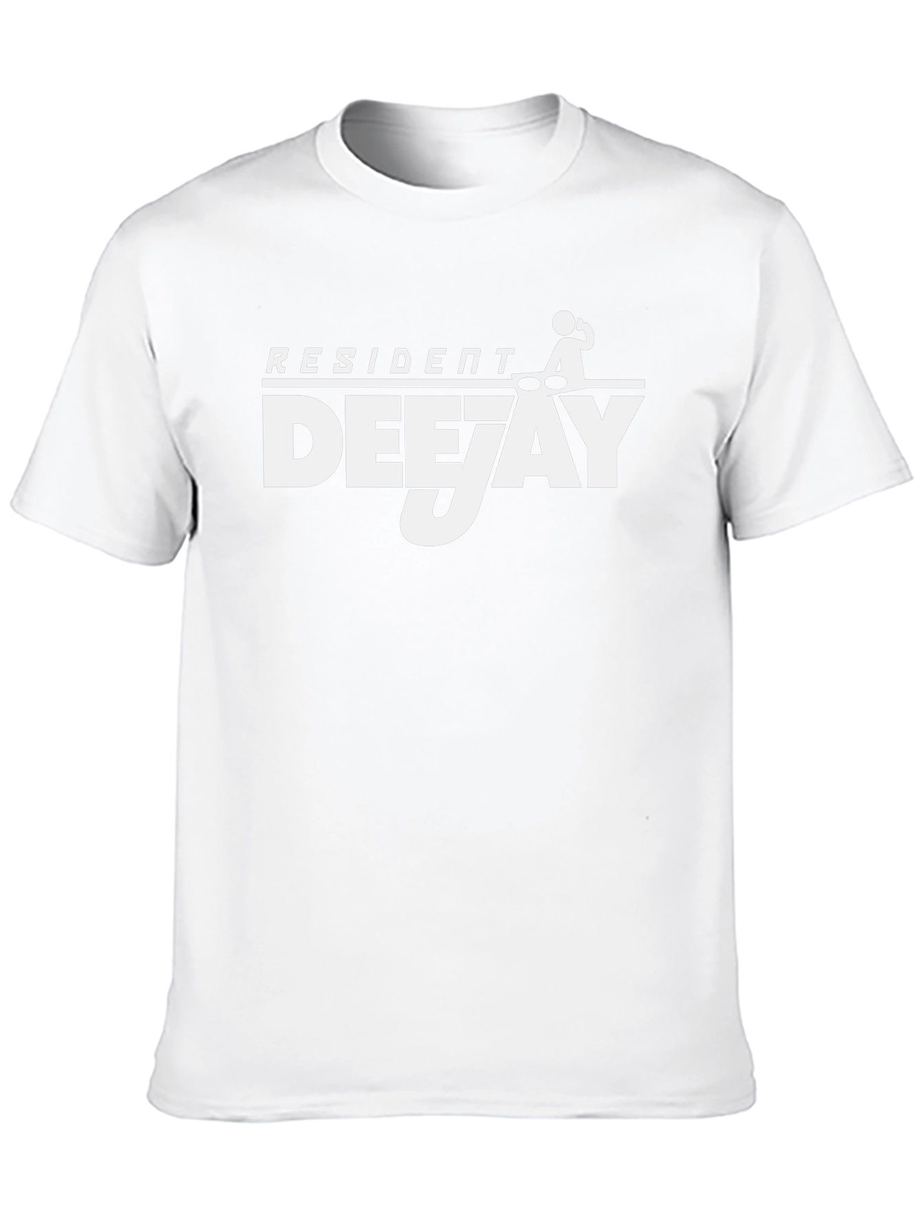 Resident Deejay Graphic Tee - Cool DJ Shirt