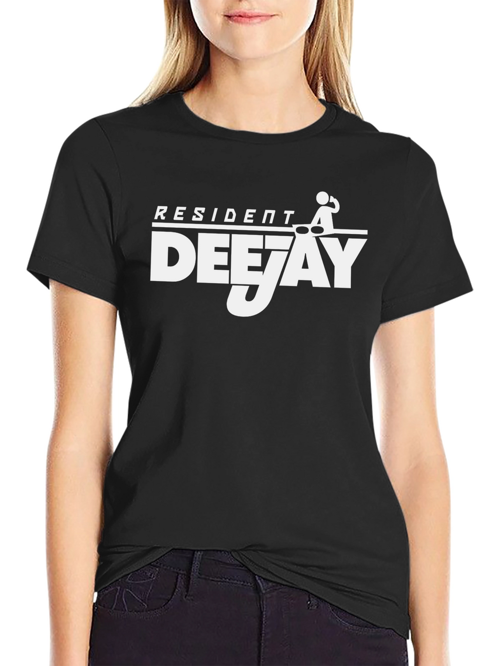 Resident Deejay Graphic Tee - Cool DJ Shirt