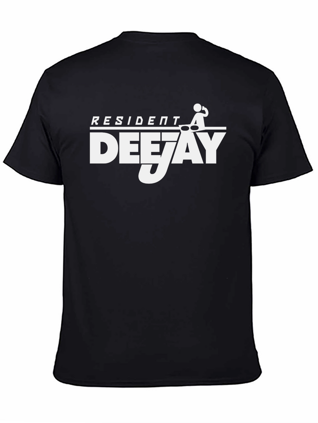 Resident Deejay Graphic Tee - Cool DJ Shirt