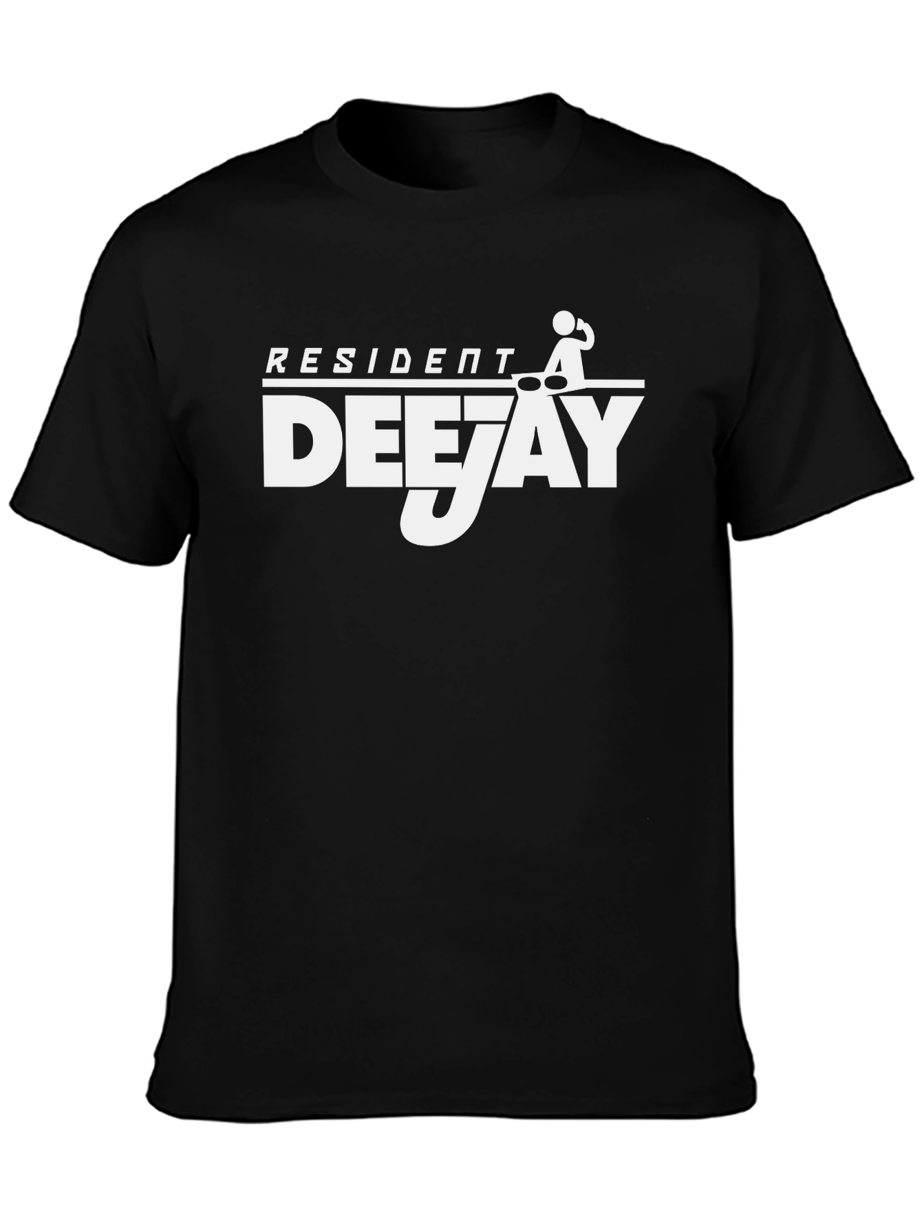 Resident Deejay Graphic Tee - Cool DJ Shirt