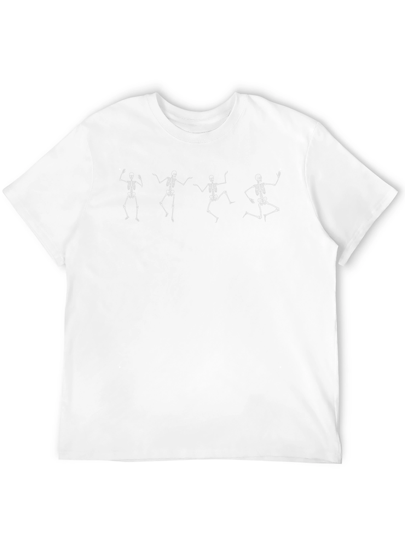 Dancing Skeletons Graphic Tee - Black