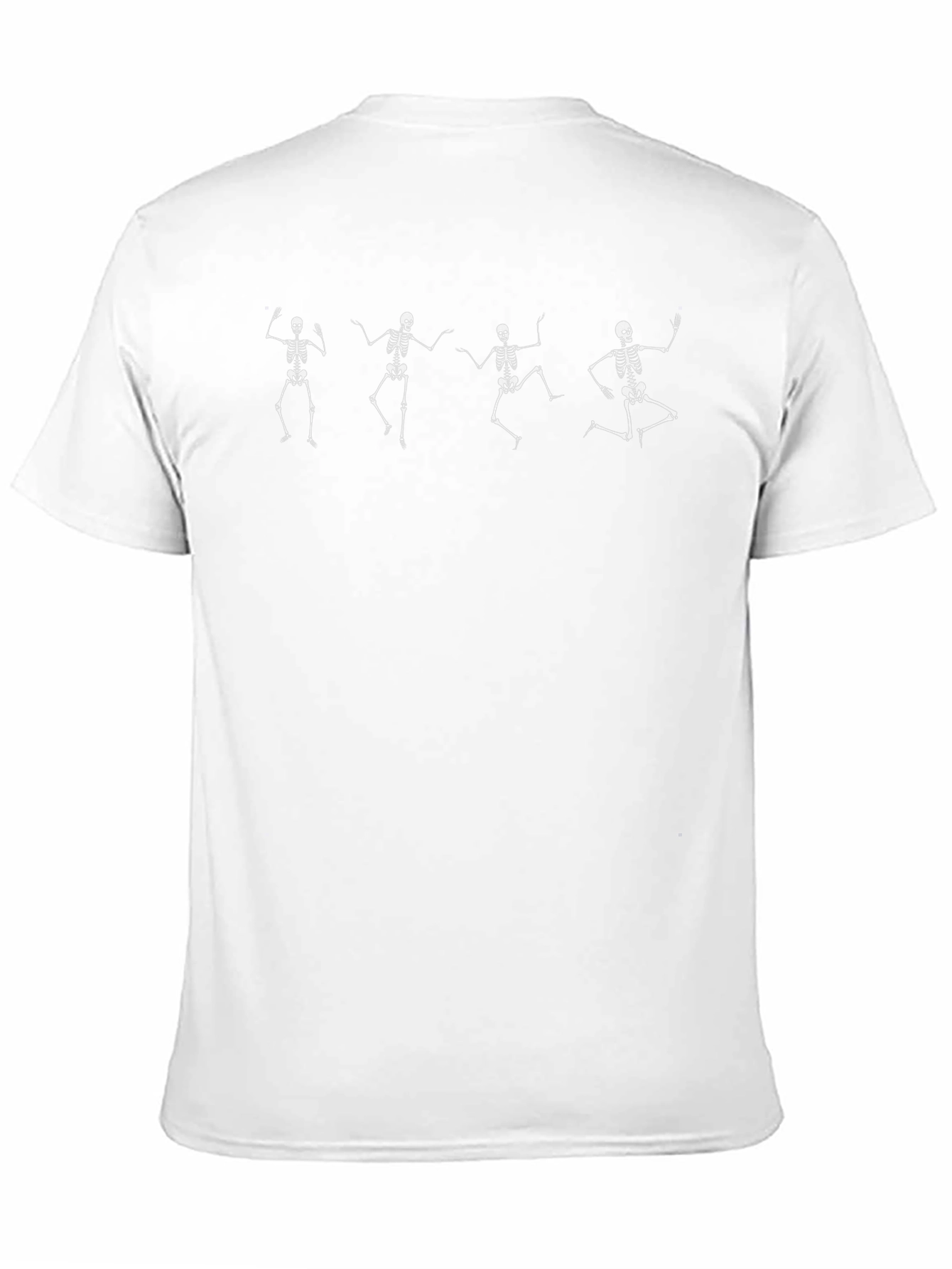 Dancing Skeletons Graphic Tee - Black