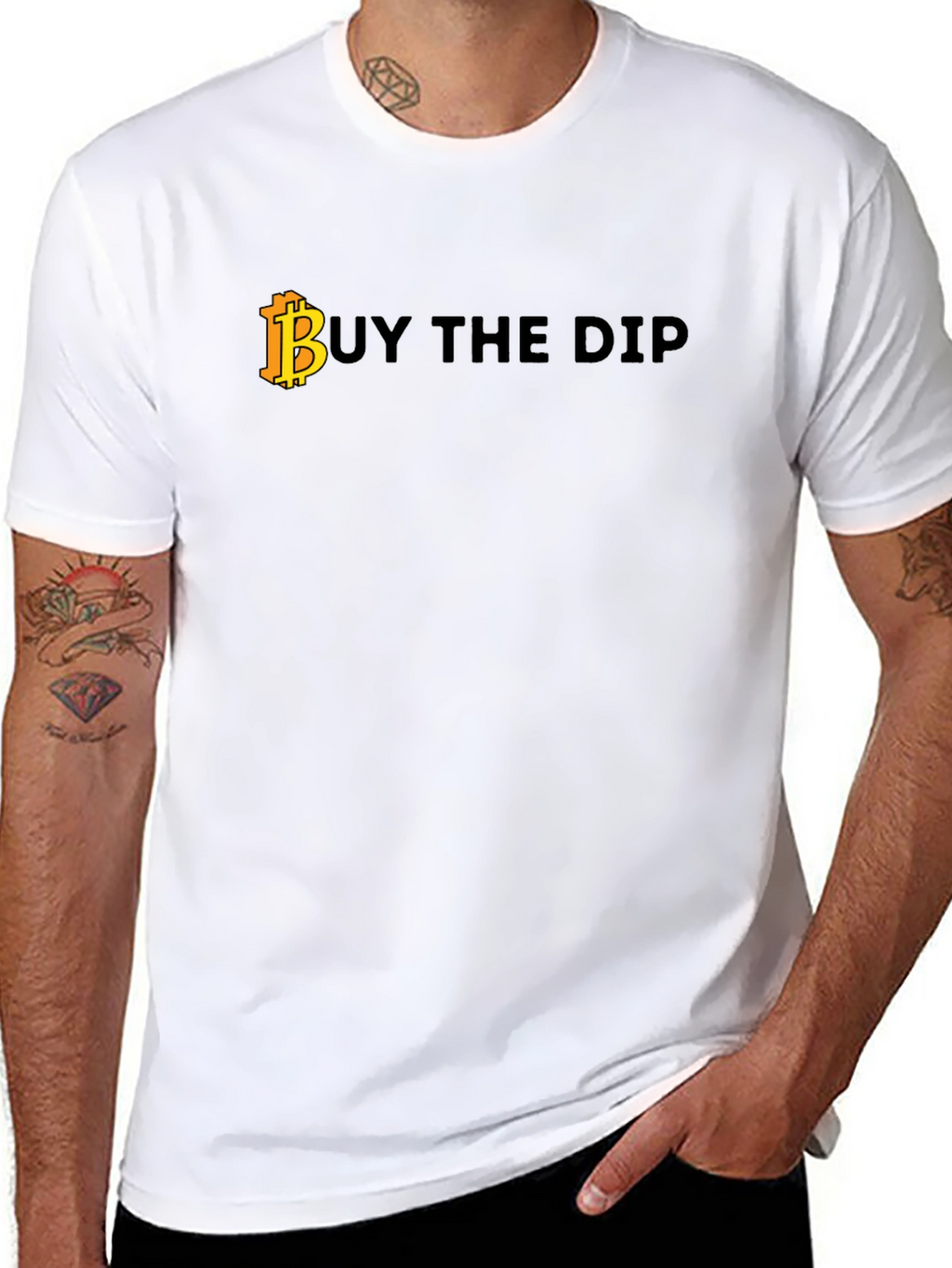 Buy the Dip Bitcoin Crypto T-Shirt