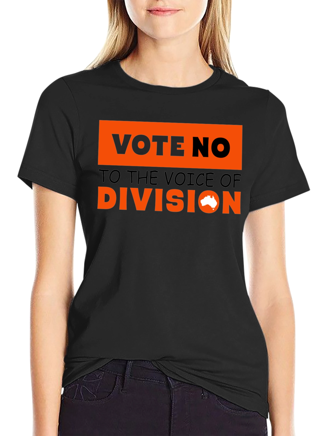 Vote No T-Shirt - Voice of Division - Australia