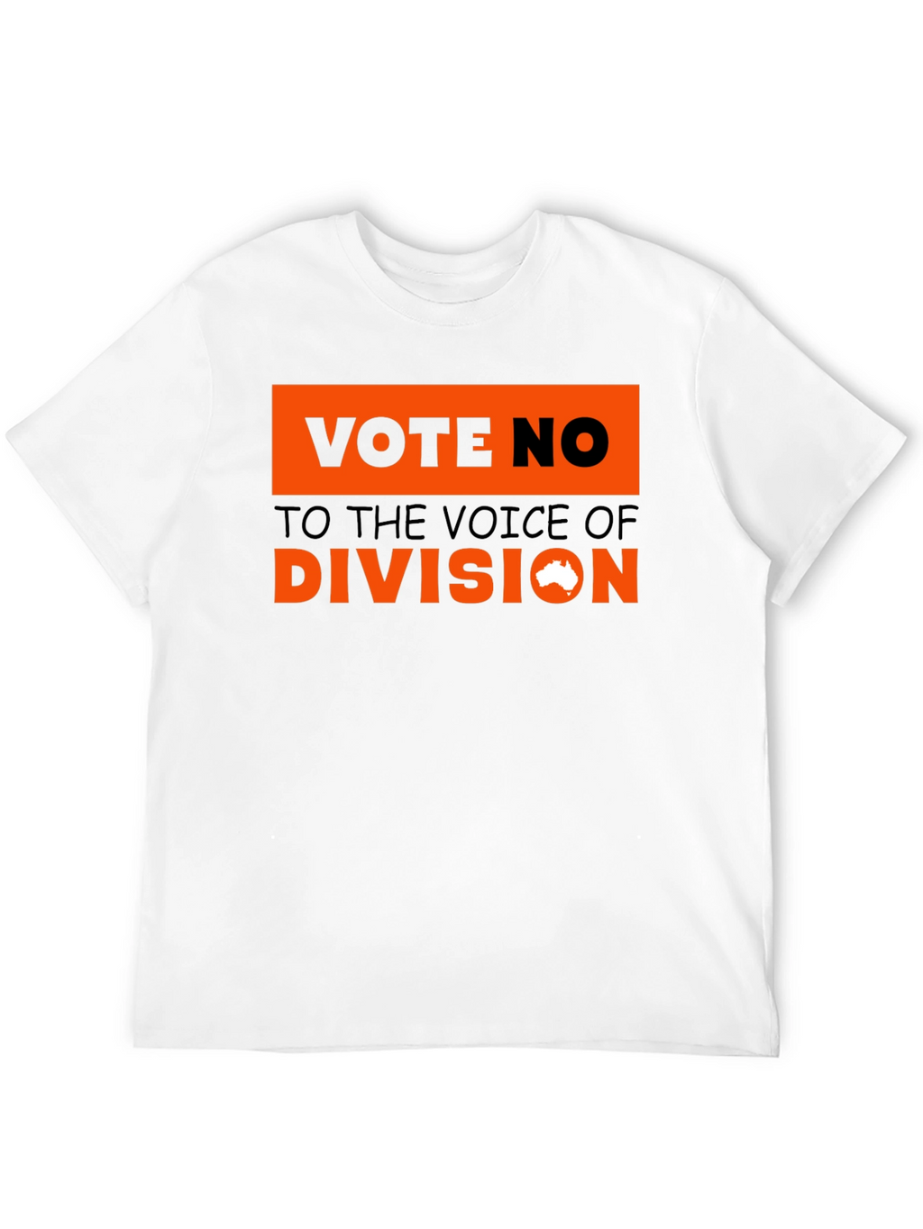 Vote No T-Shirt - Voice of Division - Australia