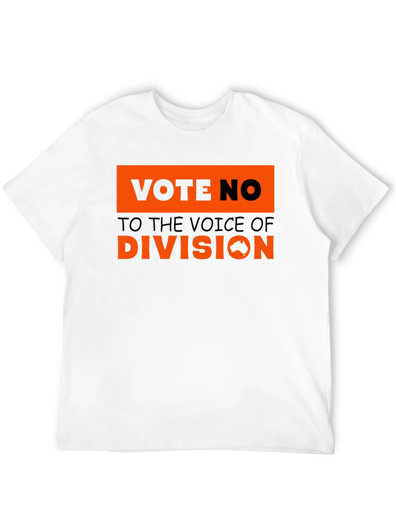 Vote No T-Shirt - Voice of Division - Australia