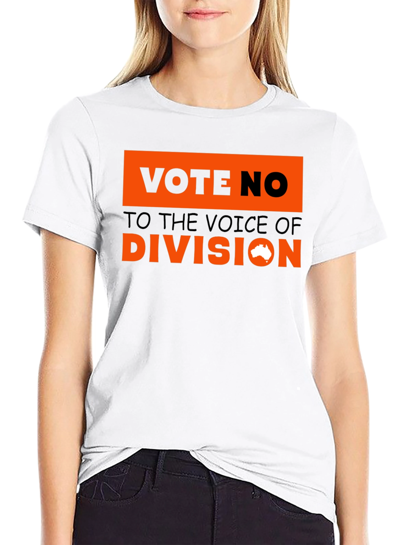 Vote No T-Shirt - Voice of Division - Australia