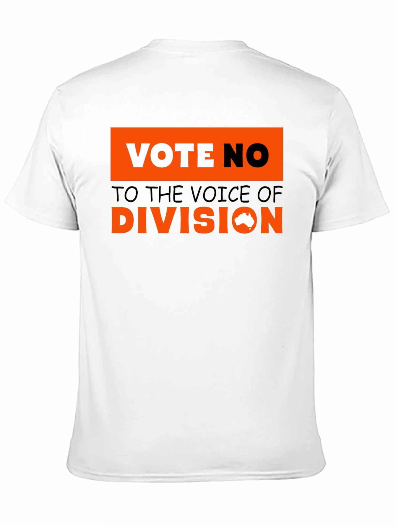 Vote No T-Shirt - Voice of Division - Australia