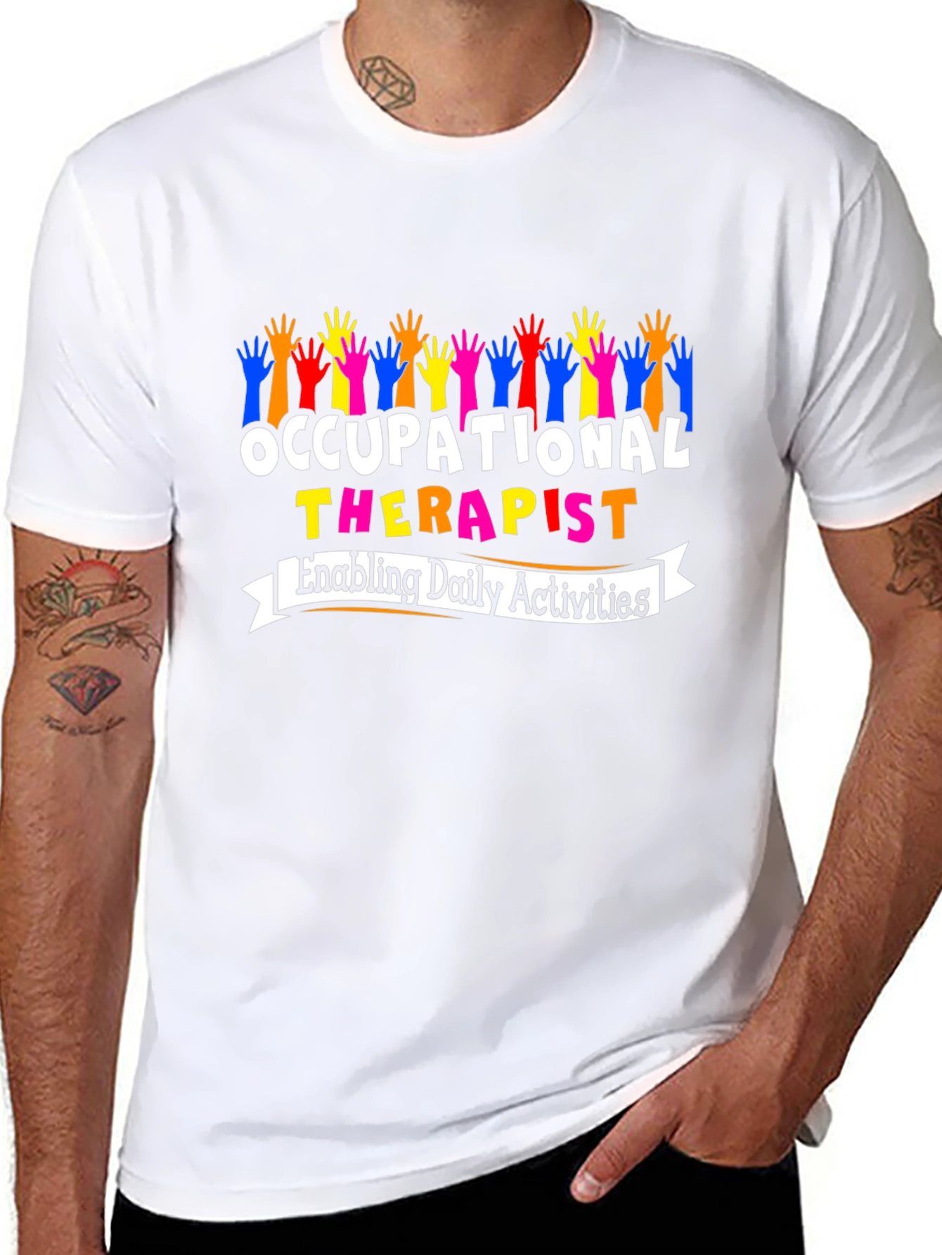 Occupational Therapist T-Shirt - Enabling Daily Activities