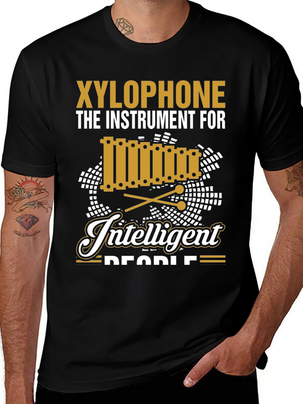 Xylophone Intelligent People Graphic T-Shirt