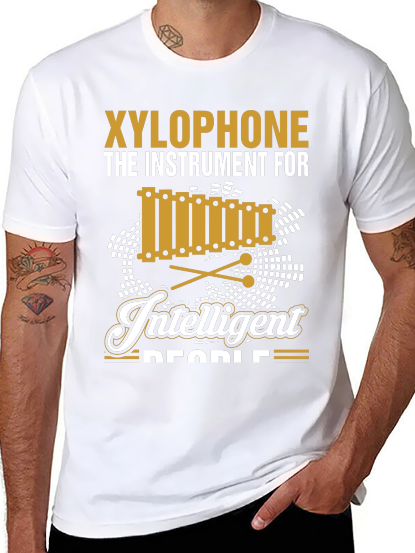 Xylophone Intelligent People Graphic T-Shirt