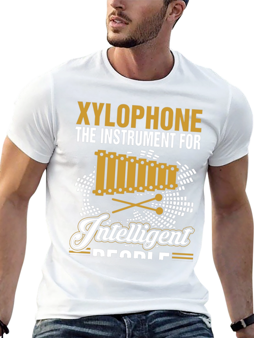 Xylophone Intelligent People Graphic T-Shirt