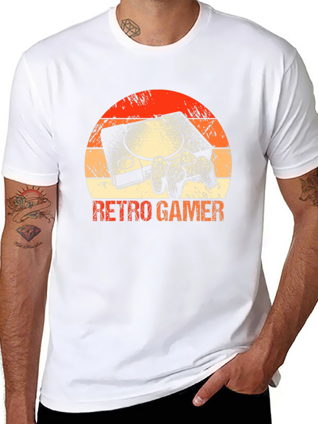 Retro Gamer Graphic T-Shirt - Vintage Gaming Tee