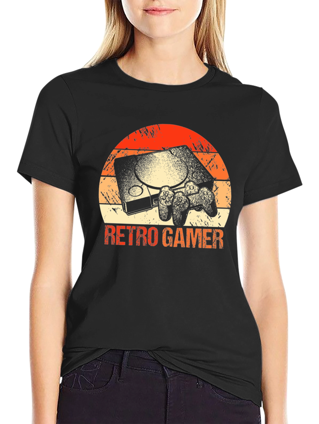 Retro Gamer Graphic T-Shirt - Vintage Gaming Tee