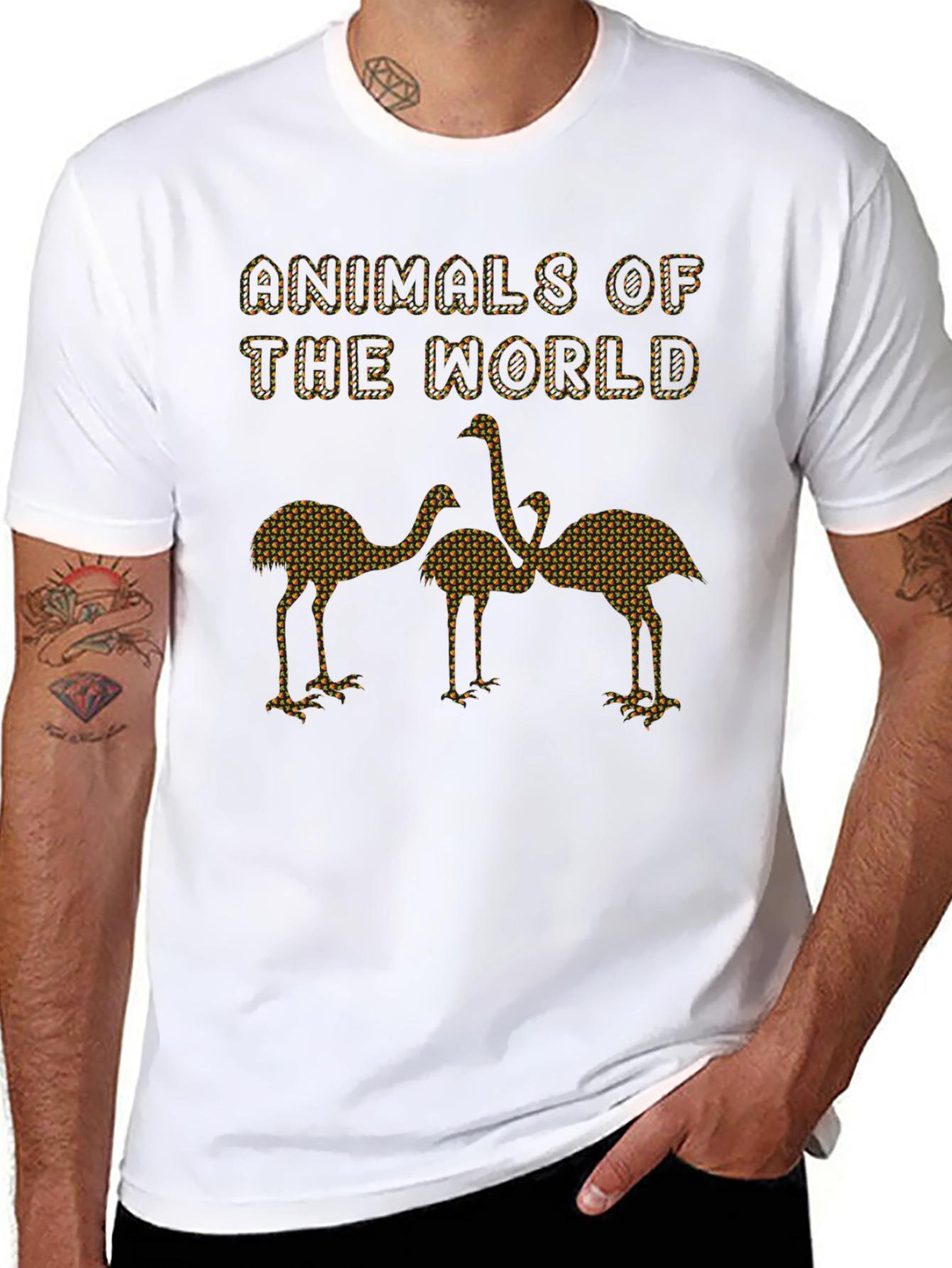 Animals of the World Graphic Tee