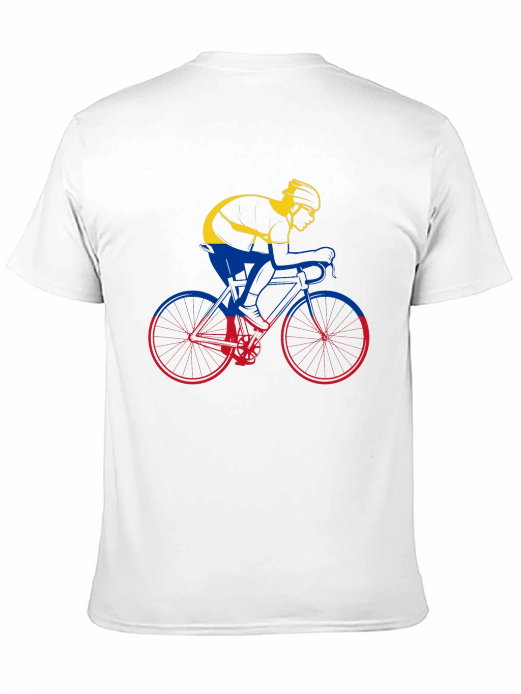 Colombia Cycling T-Shirt - Mens Black Tee