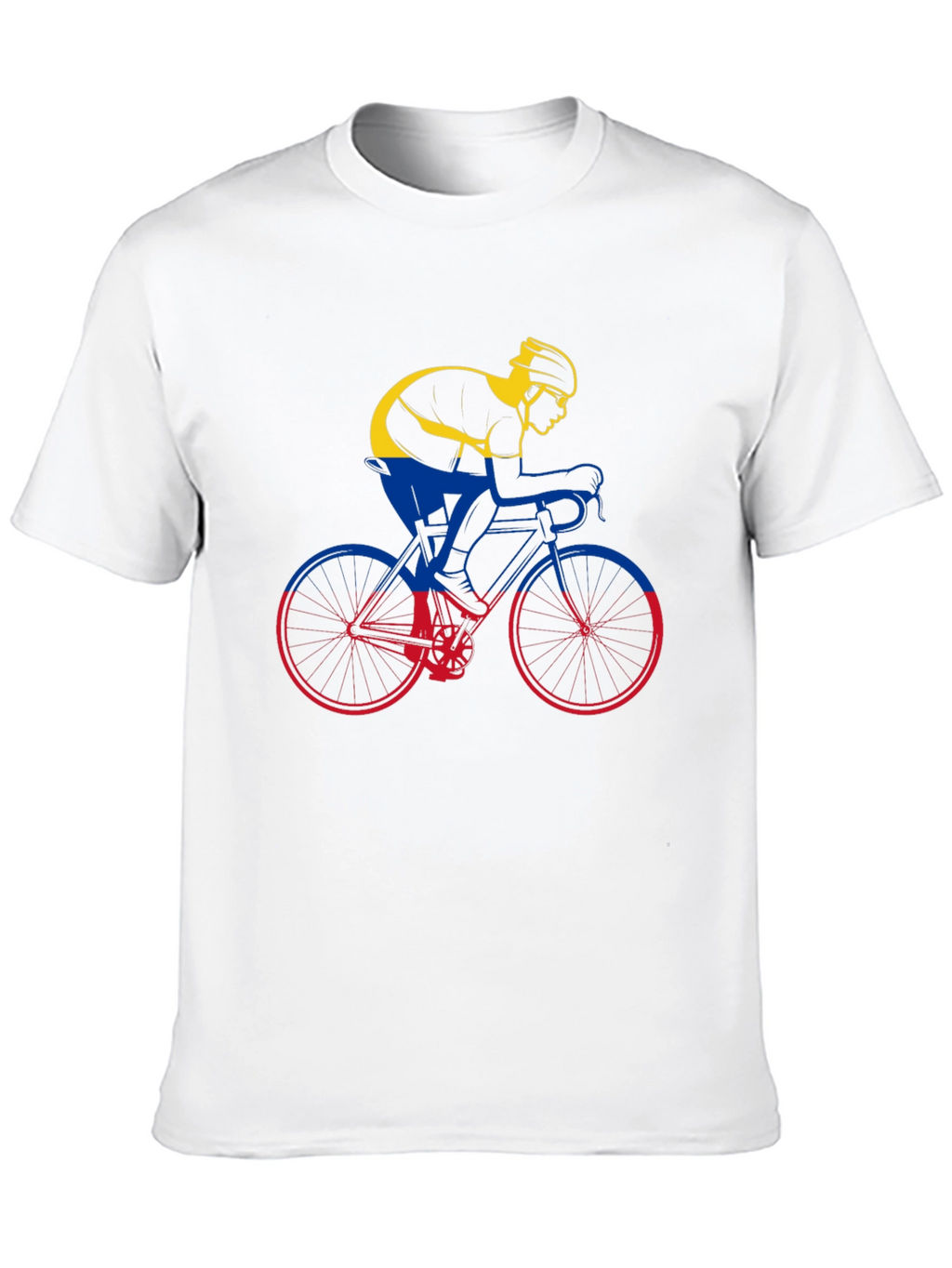 Colombia Cycling T-Shirt - Mens Black Tee