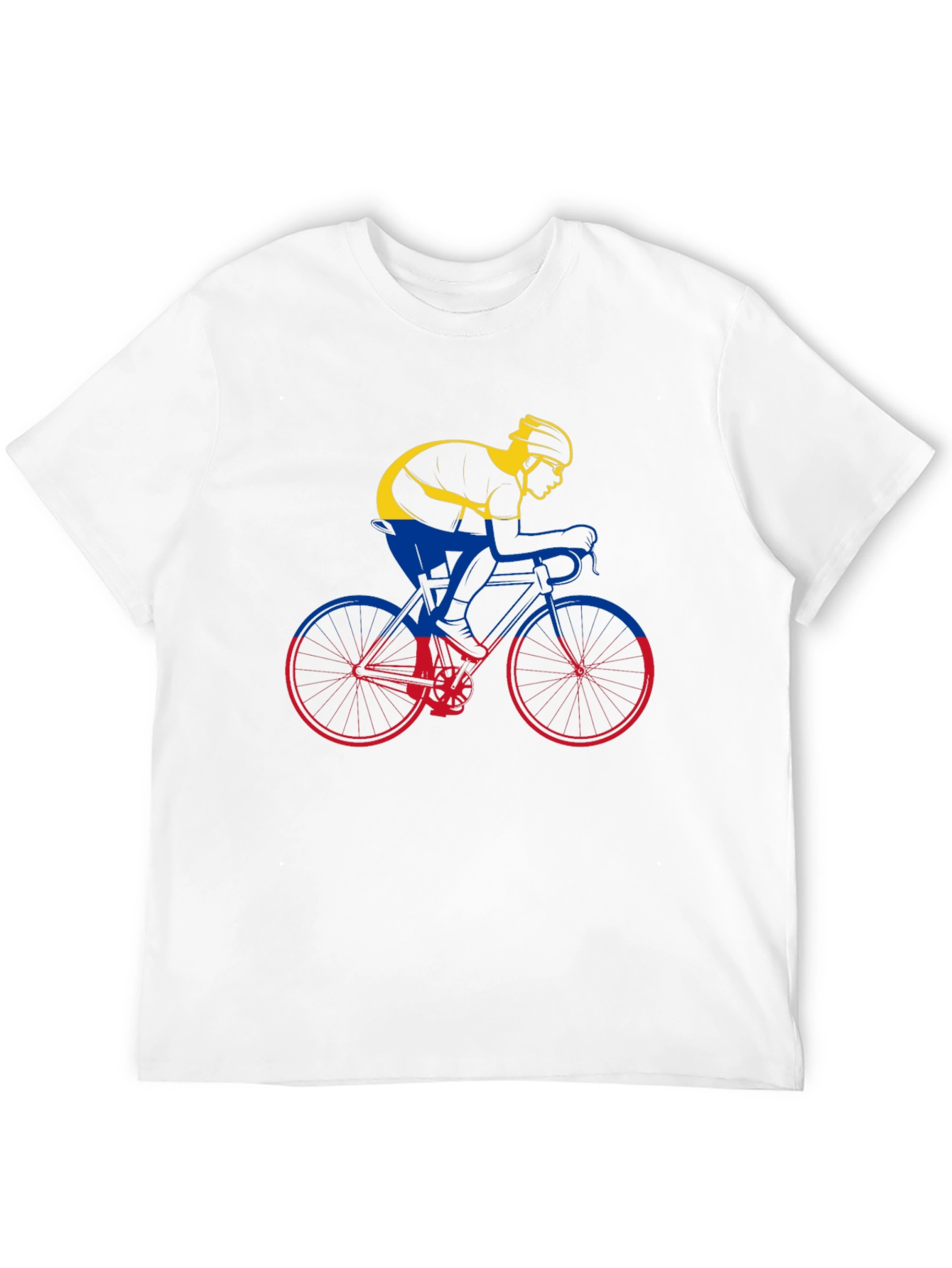 Colombia Cycling T-Shirt - Mens Black Tee