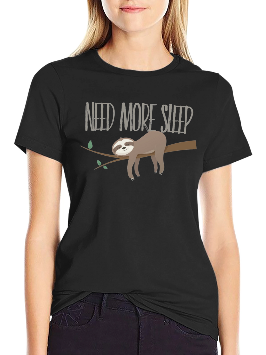 Need More Sleep Sloth T-Shirt - Relaxed Fit
